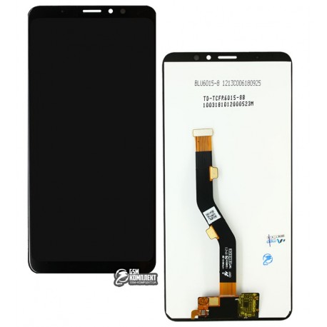 Дисплей для Meizu M8 Note, черный, с сенсорным экраном, Original (PRC), M822
