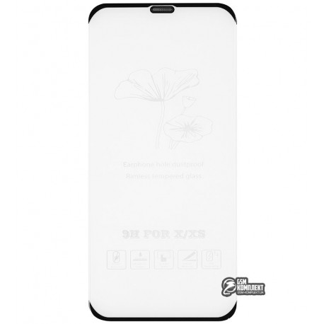 Закаленное защитное стекло для iPhone X, iPhone Xs, iPhone 11 Pro, 2.5D, Full Glue, прозрачное