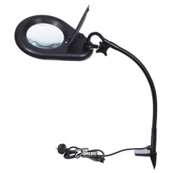 Лупа-лампа на струбцине ZD-129В, LED подсветка, 5X, Ø130 мм Лупа-лампа на струбцине ZD-129В, LED подсветка, 5X, Ø130 мм