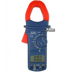 Токоизмерительные клещи DT-201, с подсветкой