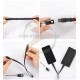 Кабель Lightning - USB, BASEUS Gold Collar, 2A, 35см, короткий для powerbank