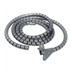 Органайзер проводов KEITHNICO, Ø16мм, 2 м, серый