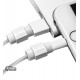 Протектор кабеля зарядки iPhone/iPad Ugreen, белый