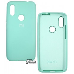 Чехол для Xiaomi Redmi 7, Silicone cover, силиконовый, софттач