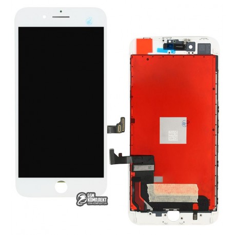 Дисплей iPhone 8 Plus, белый, с сенсорным экраном (дисплейный модуль), original (PRC)