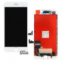 Дисплей iPhone 8 Plus, білий, з сенсорним екраном (дисплейний модуль), оригінал (PRC)