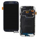 Дисплей для Samsung I9500 Galaxy S4, черный, с сенсорным экраном (дисплейный модуль), с регулировкой яркости, (TFT), Сopy
