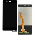 Дисплей для Huawei P9, черный, с тачскрином, High quality, EVA-L09 (Single SIM); EVA-L19, EVA-L29 (Dual SIM)