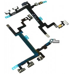 Шлейф для Apple iPhone 5, кнопок звука, кнопки включения, с компонентами Шлейф для Apple iPhone 5, кнопок звука, кнопки включения, с компонентами