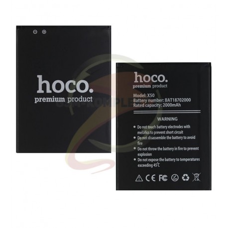 Аккумулятор Hoco для Doogee X50 , (Li-ion 3.7V 2000mAh)