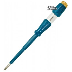 Отвертка TOTAL THT291908 тестер L=190мм, SL 4 мм.