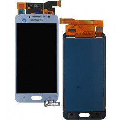 Дисплей для Samsung J250 Galaxy J2 (2018), голубой, с сенсорным экраном (дисплейный модуль), с регулировкой яркости, (TFT), Сopy Дисплей для Samsung J250 Galaxy J2 (2018), голубой, с сенсорным экраном (дисплейный модуль), с регулировкой яркости, (TFT), Сopy