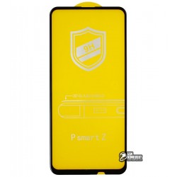 Закаленное защитное стекло для Huawei P Smart Z, 0,26 мм 9H, 4D ARC, черное