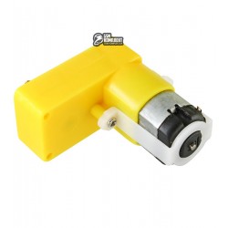 Мотор с редуктором 1:48, угловой, одно-осевой