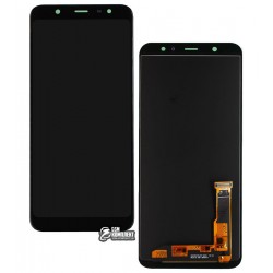 Дисплей для Samsung A605 Dual Galaxy A6+ (2018), черный, с сенсорным экраном (дисплейный модуль), (TFT), Сopy Дисплей для Samsung A605 Dual Galaxy A6+ (2018), черный, с сенсорным экраном (дисплейный модуль), (TFT), Сopy