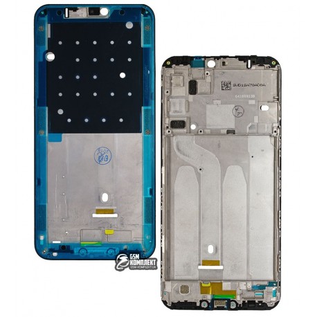 Рамка крепления дисплея для Xiaomi Mi A2 Lite, High Copy, черная