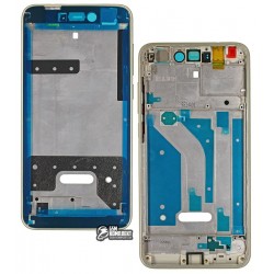 Рамка крепления дисплея для Huawei P8 Lite (2017), золотистая Рамка крепления дисплея для Huawei P8 Lite (2017), золотистая