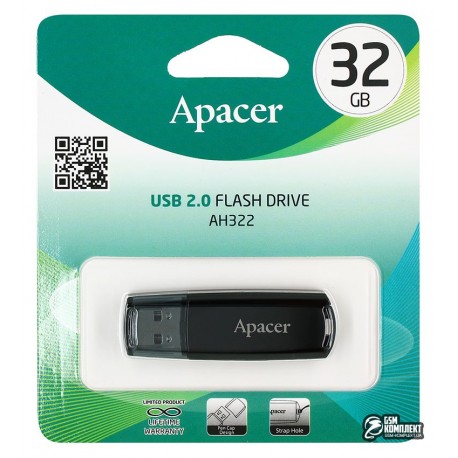 Флешка 32 Gb Apacer AH322 USB2.0