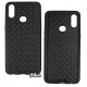 Чехол для Samsung A107F Galaxy A10s (2019), Weaving Case, силикон, черный