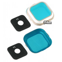 Стекло камеры для Samsung A500F Galaxy A5, A500FU Galaxy A5, A500H Galaxy A5, A500M Galaxy A5, золотое