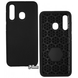 Чехол для Samsung A205 / A305 Galaxy A20 (2019) / A30 (2019), Toto Triangle, силикон-пластик, черный