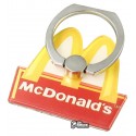 Кільце-тримач для телефону, McDonalds, жовтий