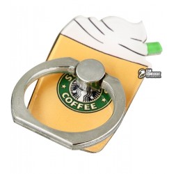 Кольцо-держатель для телефона, Cappuccino, Коричневый