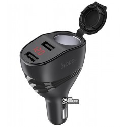 Автомобильное зарядное устройство Hoco Z34 Thunder lighter 2USB, 3.1A