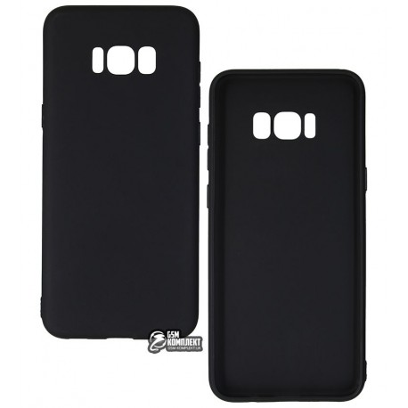 Чехол для Samsung G955 Galaxy S8 Plus, SMTT, силиконовый, черный