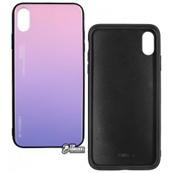 Чехол для iPhone Xs Max, TOTO TOTO Gradient Glass Case, стекло-силикон Чехол для iPhone Xs Max, TOTO TOTO Gradient Glass Case, стекло-силикон