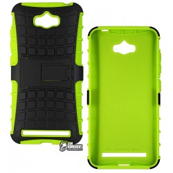 Чехол для Asus ZenFone Max, Tire Protection, зеленый