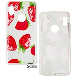 Чехол для Xiaomi Redmi Note 5 Pro, Redmi Note 5, TPU, Juicy Print (клубничка)