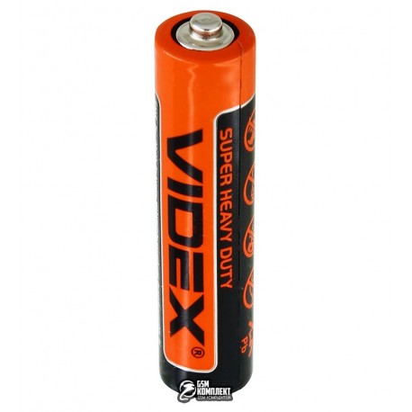 Батарейка Videx Super Hevy Duty, LR03, AAA, 1 шт