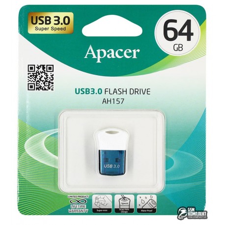 Флешка 64 Gb Apacer AH157 USB3.0