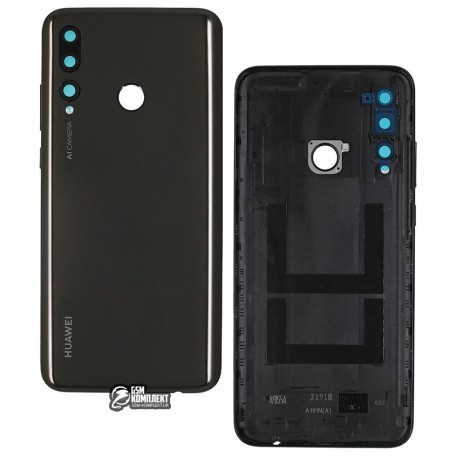 Задняя панель корпуса Huawei P Smart Plus (2019), черная, Original (PRC)
