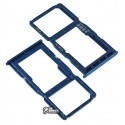 Тримач SIM-карти для Huawei P30 Lite, синій колір, c власником MMC