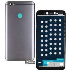 Корпус Xiaomi Redmi Note 5A Prime, чорний, 3 / 32GB