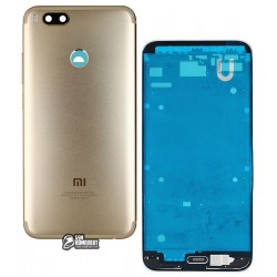Корпус Xiaomi Mi 5X, Mi A1, золотистий