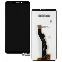 Дисплей для Meizu M8 (M813H), M8 Lite (M816H), V8, V8 Pro черный, с сенсорным экраном, Original (PRC)