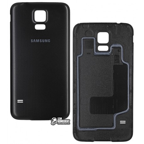 Задня панель корпусу для Samsung G903 Galaxy S5 Neo, чорна