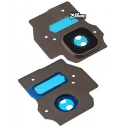 Стекло камеры для Samsung G955F Galaxy S8 Plus, G955FD Galaxy S8 Plus, золотистое, maple gold