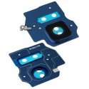 Скло камери для Samsung G955F Galaxy S8 Plus, G955FD Galaxy S8 Plus, блакитне, coral blue