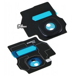 Стекло камеры для Samsung G955F Galaxy S8 Plus, G955FD Galaxy S8 Plus, черное, midnight black