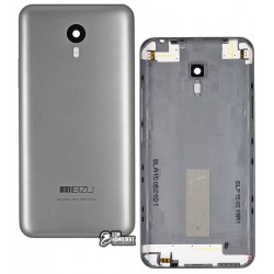 Задняя крышка батареи Meizu M2 Note, серая