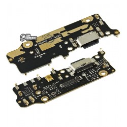Шлейф для Xiaomi Mi 6X, Mi A2, коннектора зарядки, с микрофоном, плата зарядки