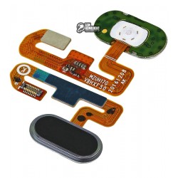 Шлейф для Meizu M3E, кнопки меню, черный