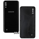 Задня панель корпусу для Samsung M105F / DS Galaxy M10, чорний колір