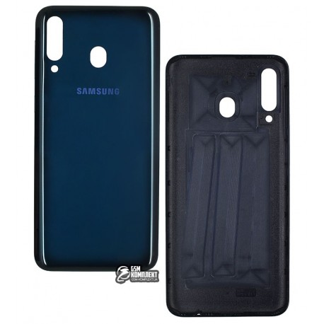 Задняя панель корпуса для Samsung M305F/DS Galaxy M30, темно-синяя