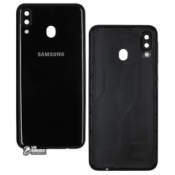 Задняя панель корпуса для Samsung M205F/DS Galaxy M20, черная