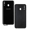Задня панель корпусу для Samsung M205F / DS Galaxy M20, чорний колір